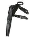 Punk Biker Single-Sleeve Dance Performance Outfit