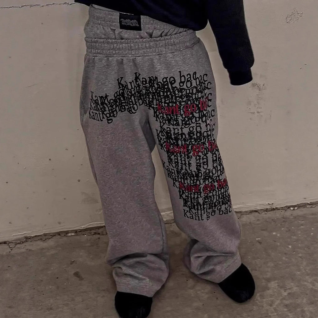 Printed Wide Leg Pants