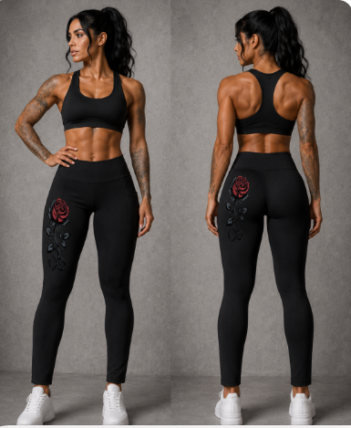 Rose Kiss High-Rise 7/8 Legging