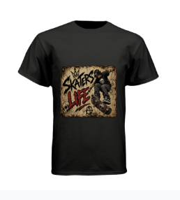 Skater Life Triblend Crew Tee