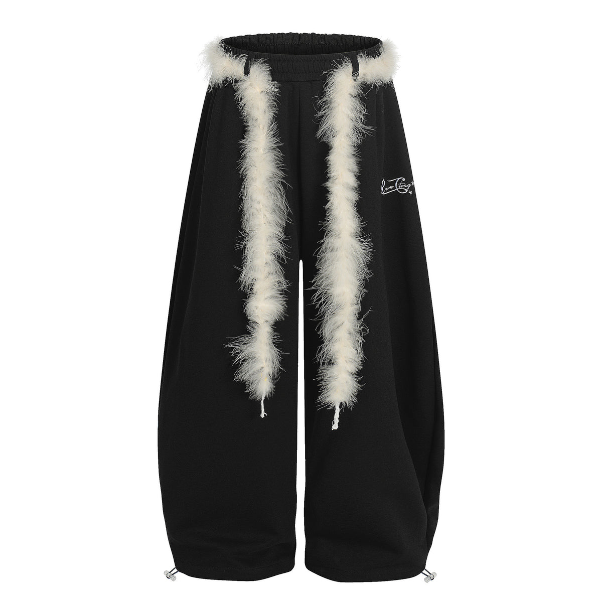 Urban Solid Color Casual Loose Fit Women's Casual Pants