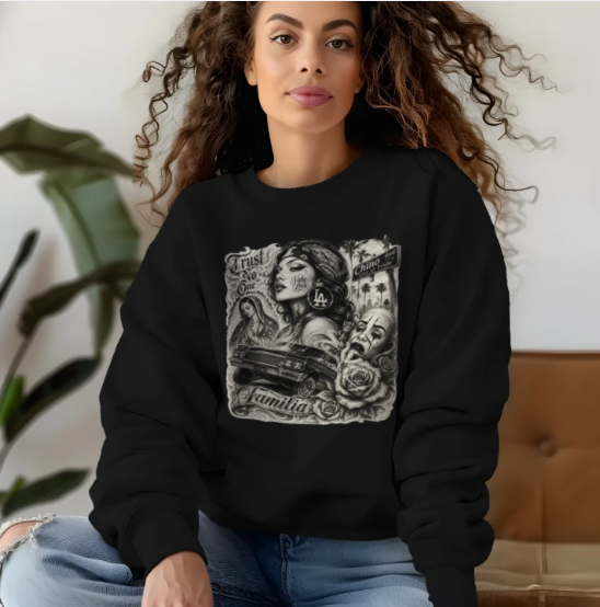 Chino Style Raglan Fleece Pullover