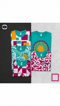 Neon Teal Statement Tee