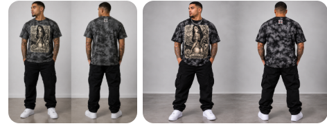Chino Style Crystal Wash Tee
