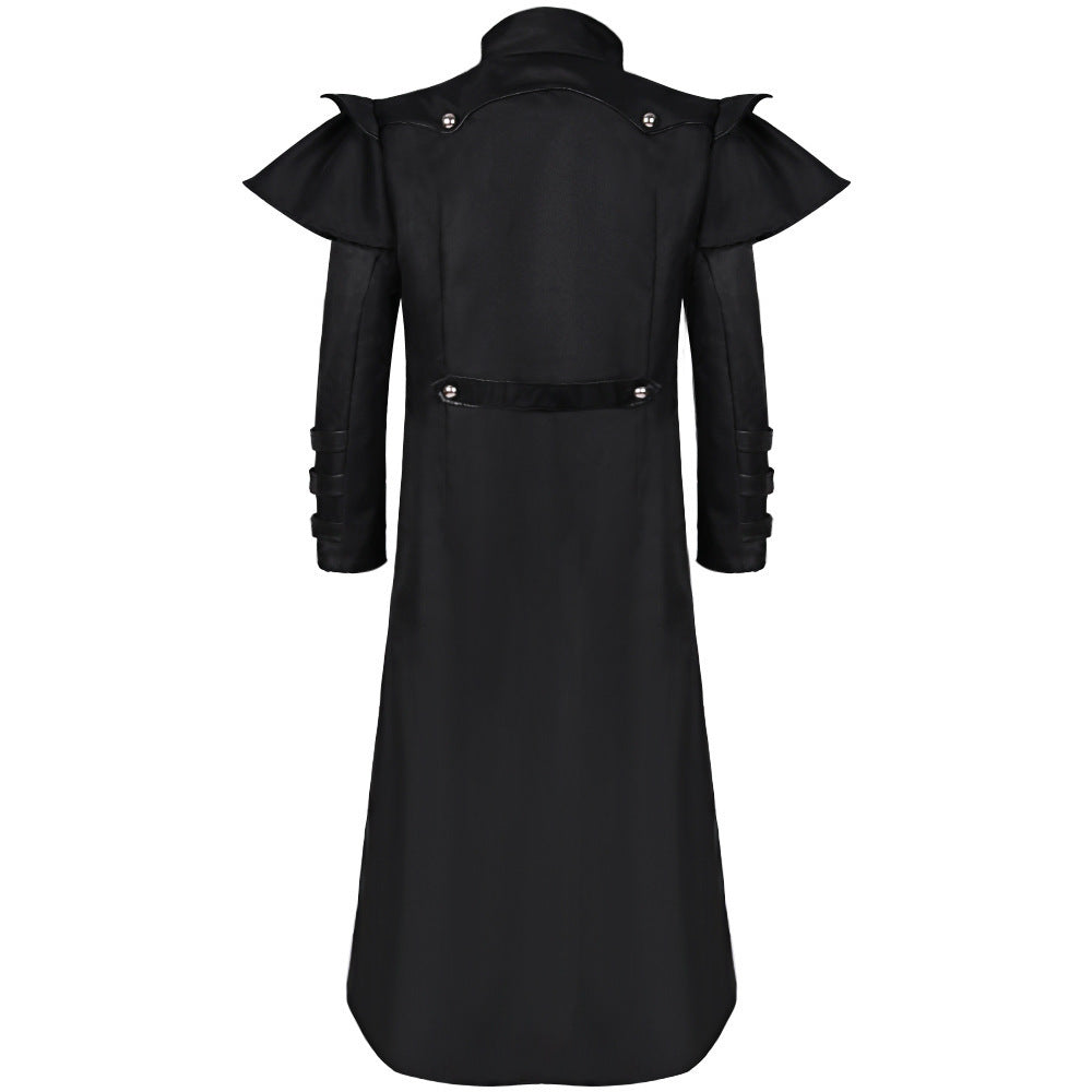 Medieval Gothic Long Trench Coat