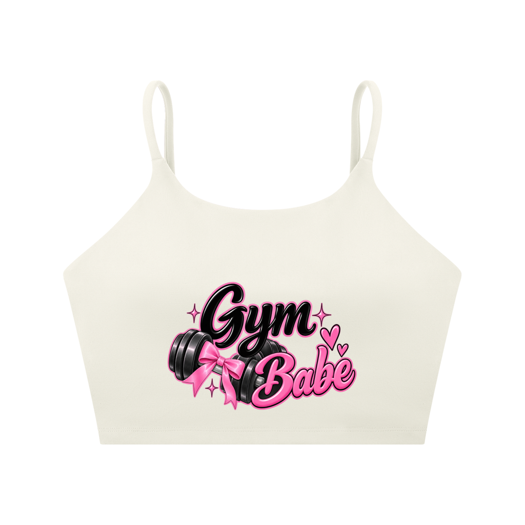 Spaghetti Strap Yoga Sports Bra