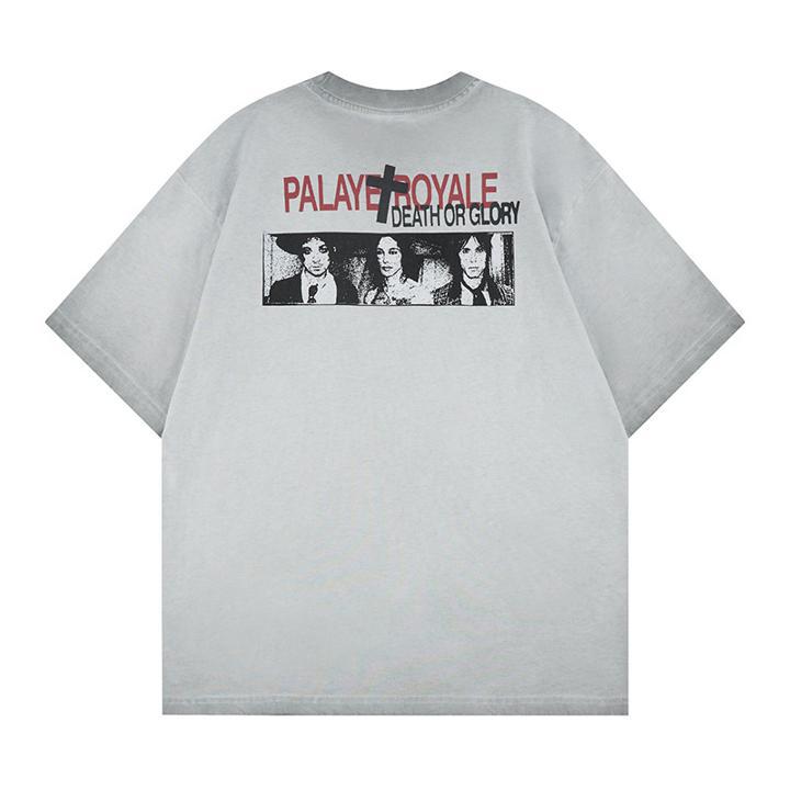 Punk rock band short sleeved