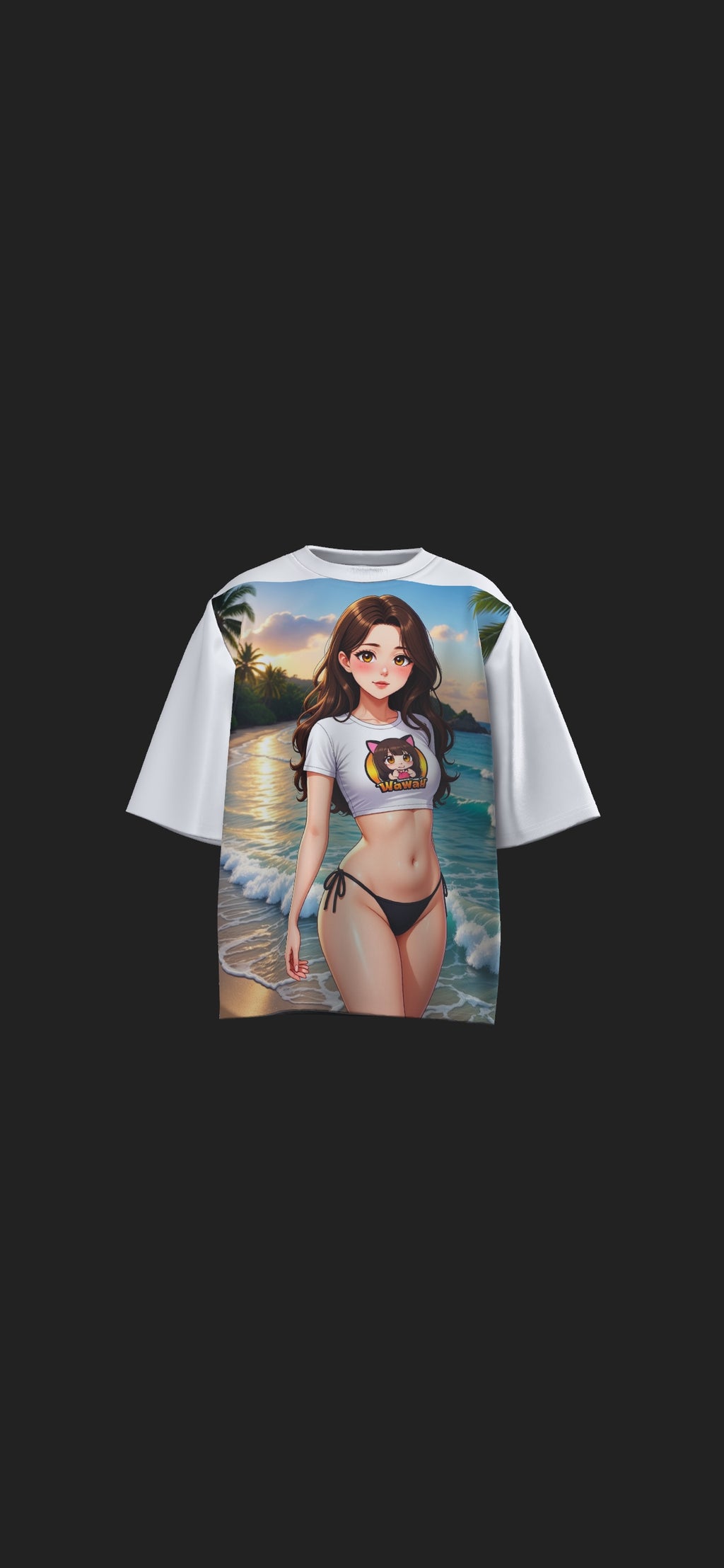 Oversized Tee beach bomb