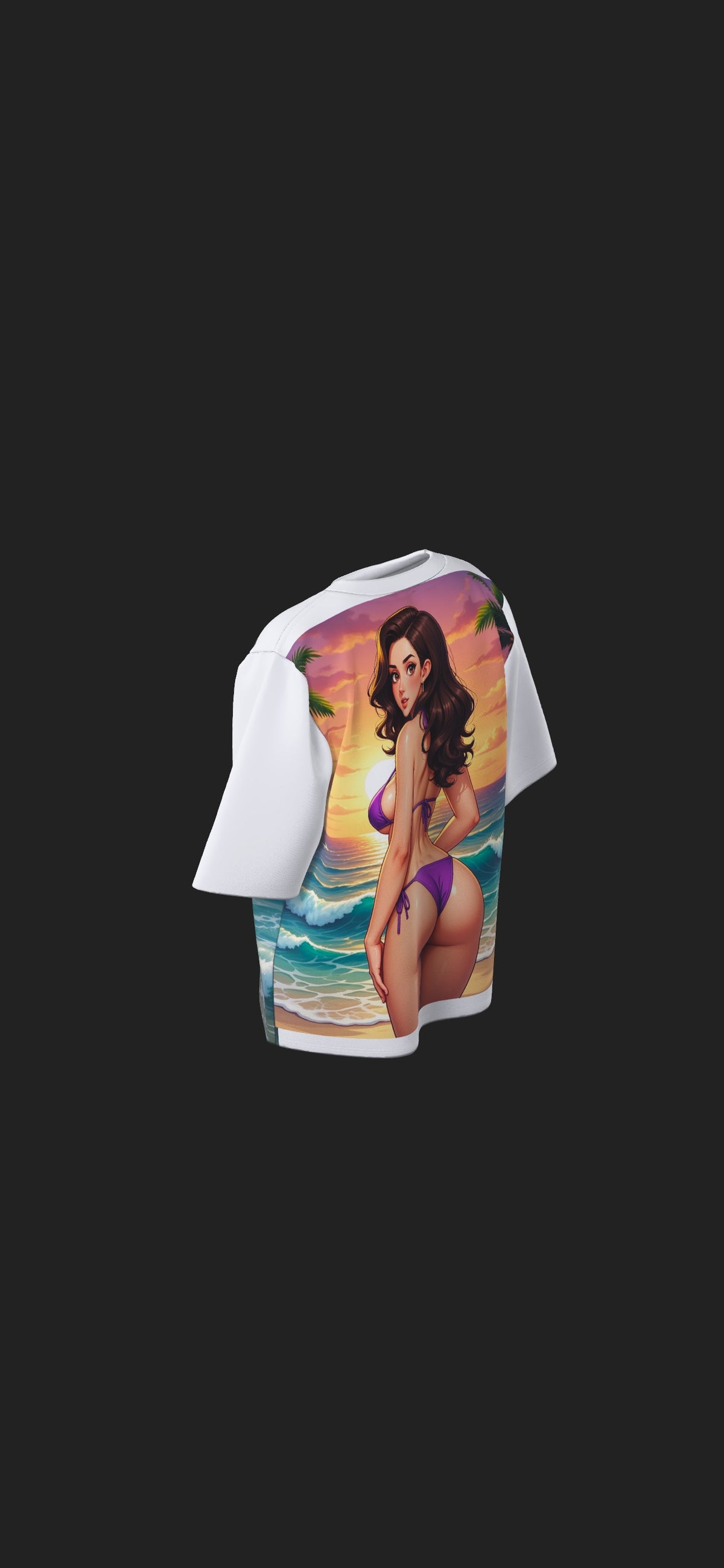 Oversized Tee beach bomb