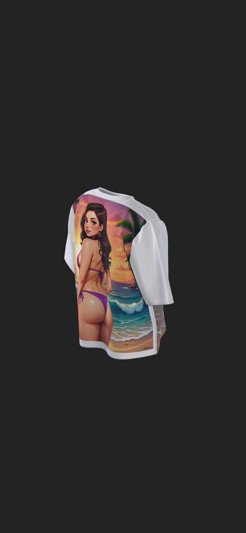 Oversized Tee beach bomb
