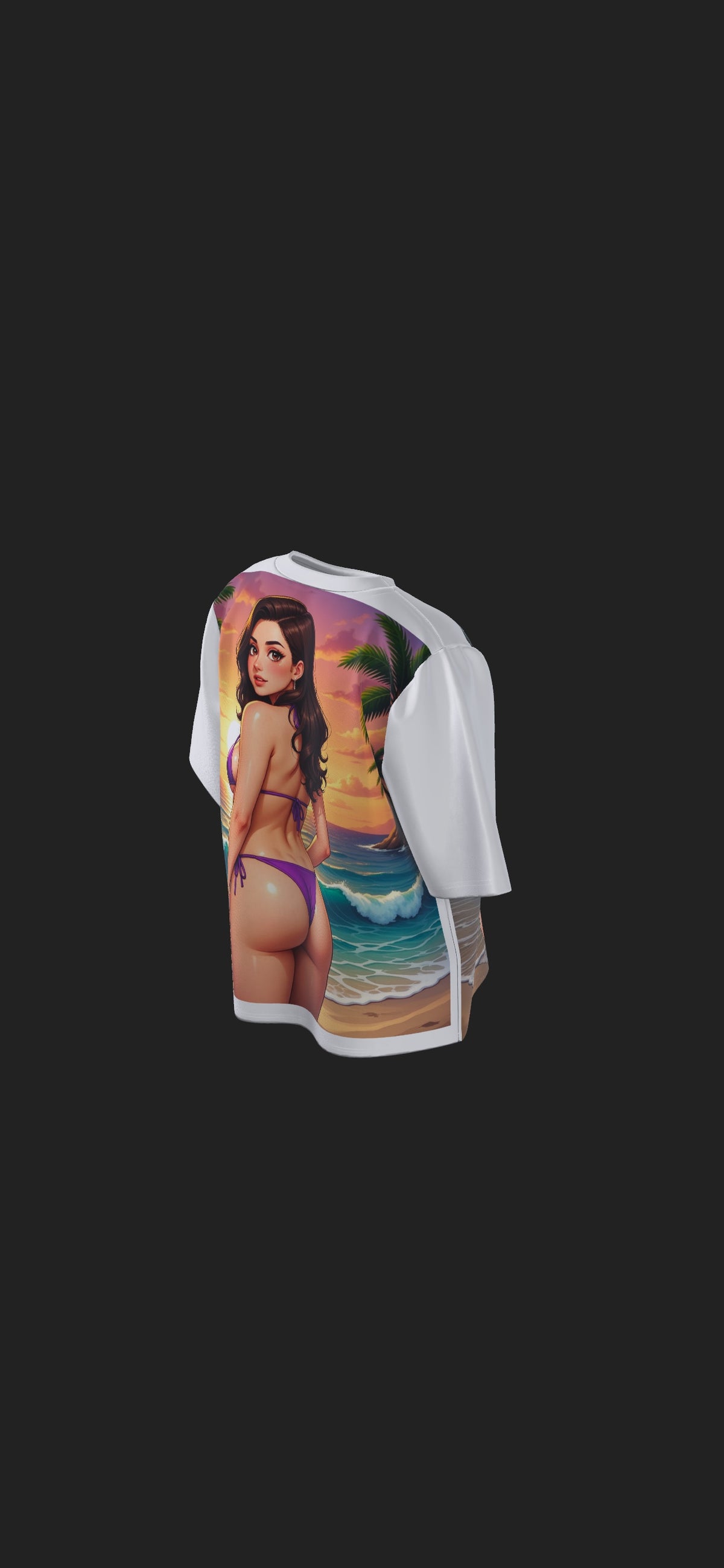 Oversized Tee beach bomb