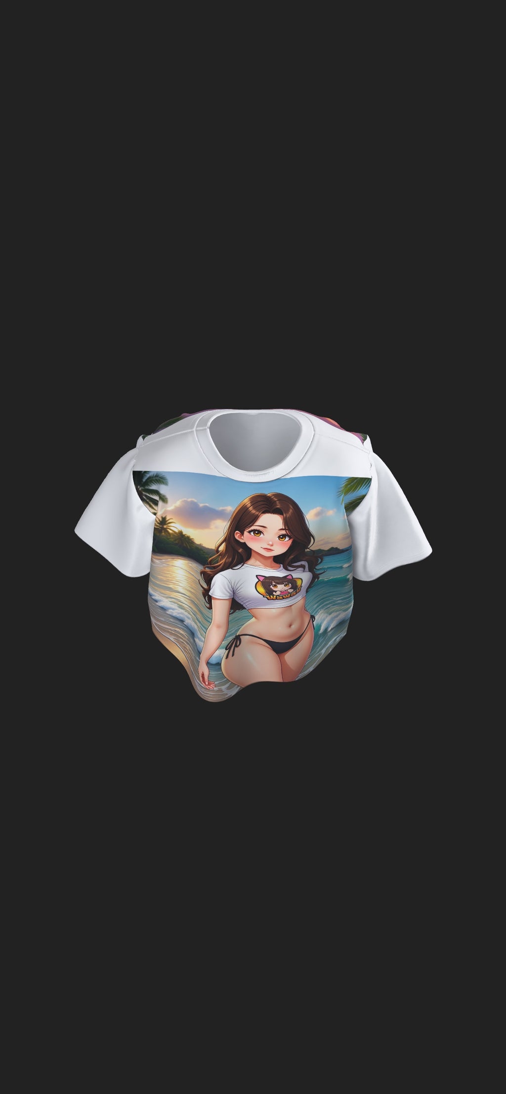 Oversized Tee beach bomb