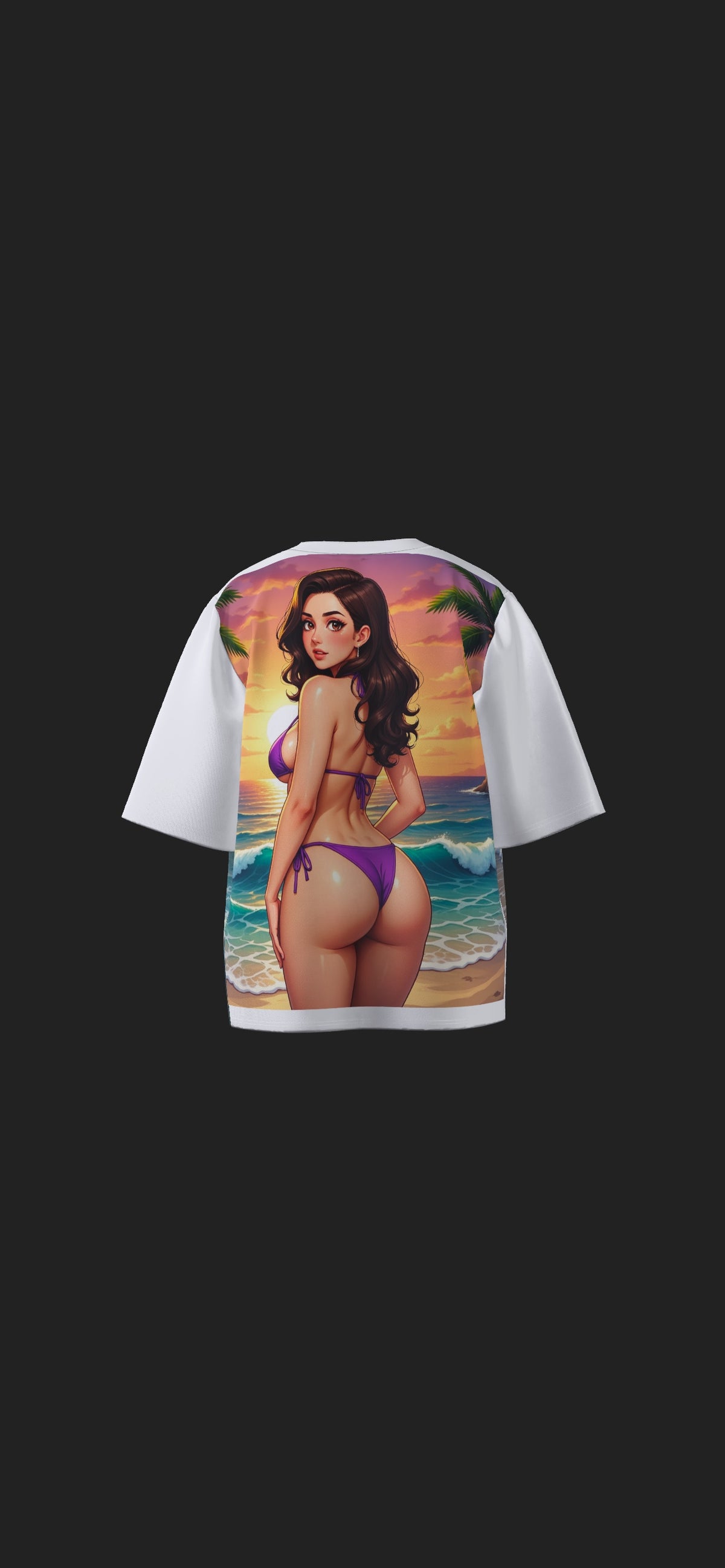 Oversized Tee beach bomb