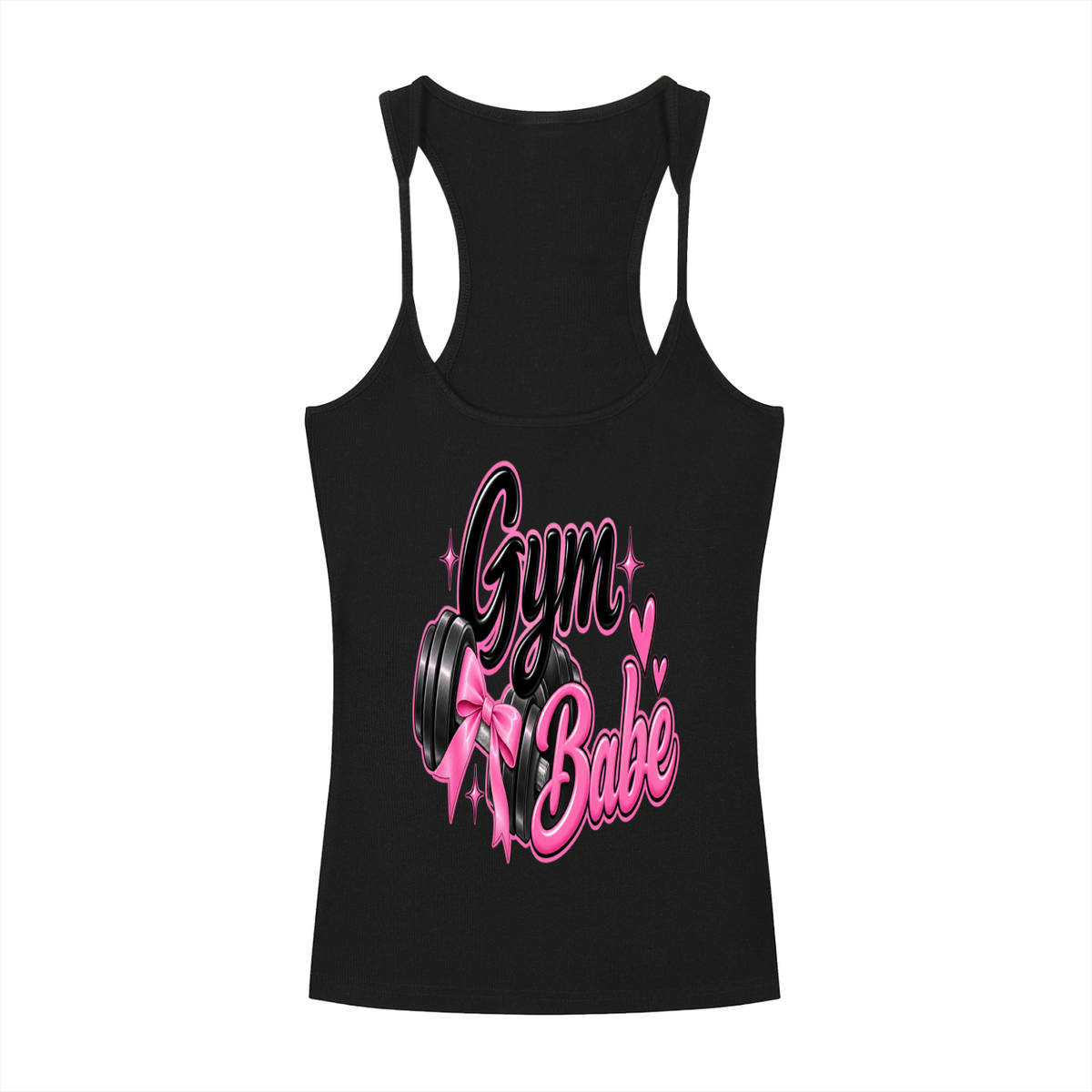 Slim Fit Ribbed Racerback Tank Top