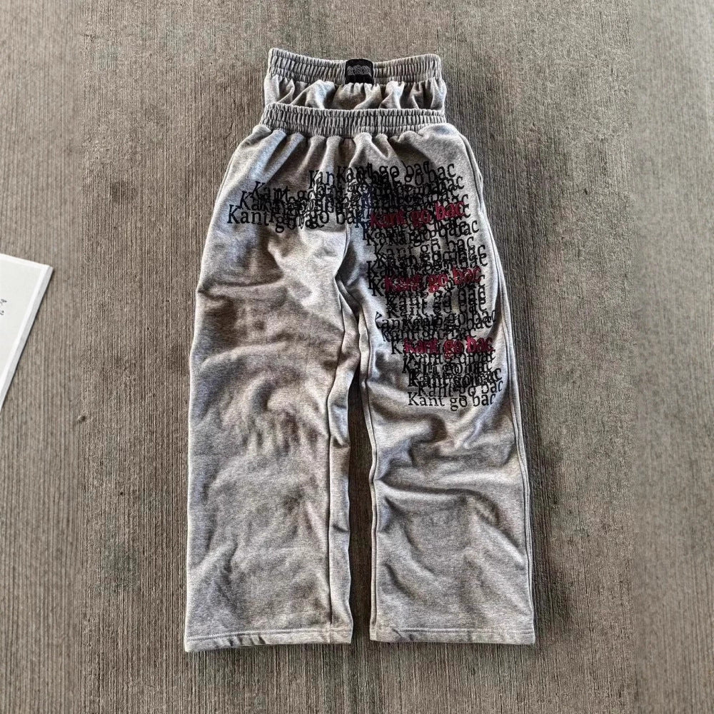 Printed Wide Leg Pants