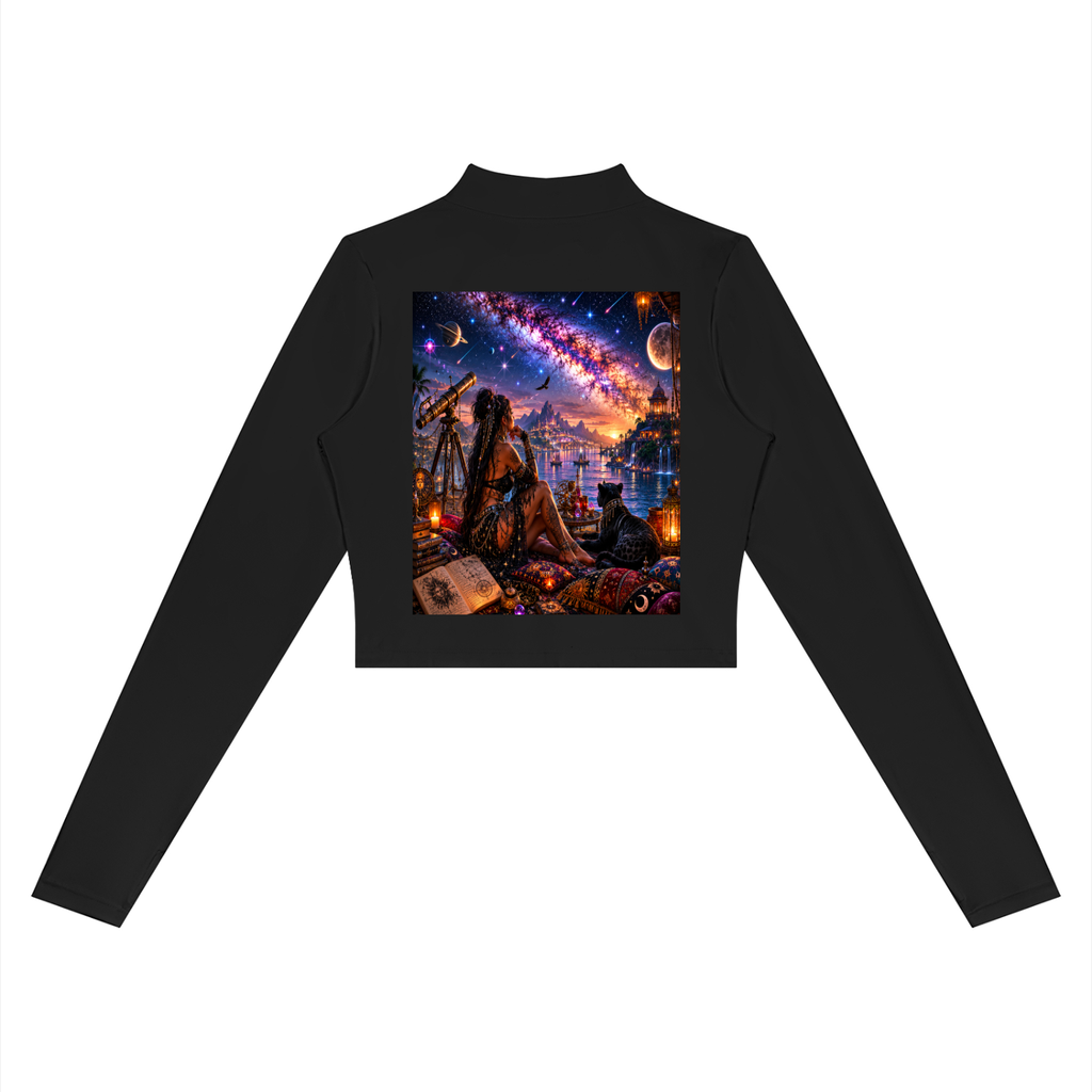Women’s Crop Yoga Sports Jacket