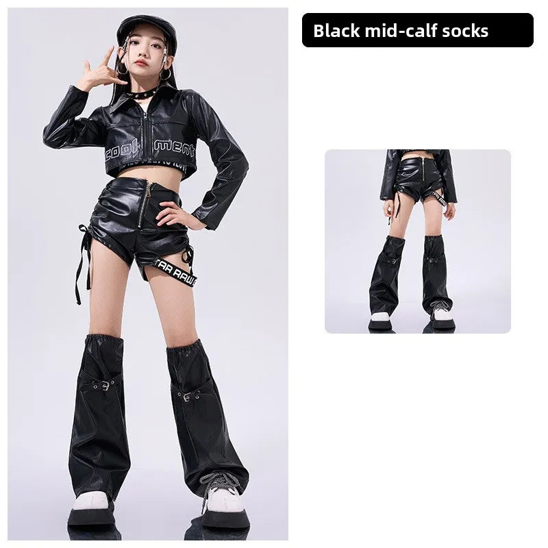 Girls Jazz Dance Costume Set